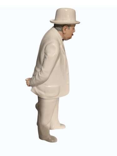 Royal Doulton Sir Winston Churchill Figurine HN3057 by Adrian Hughes, 1984