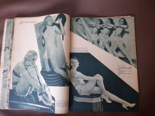 Movie Humor Vol 1 No 9 Feb 1935 Ginger Rogers Carole Lombard George Raft