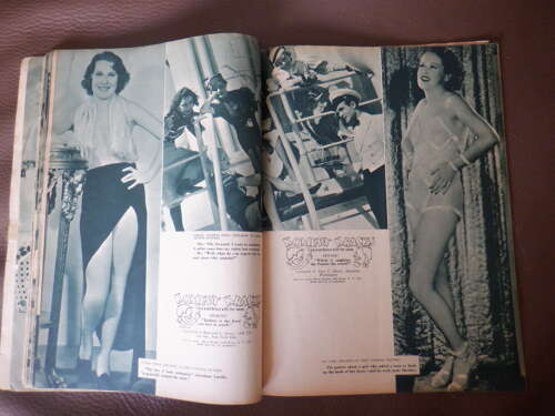 Movie Humor Vol 1 No 9 Feb 1935 Ginger Rogers Carole Lombard George Raft