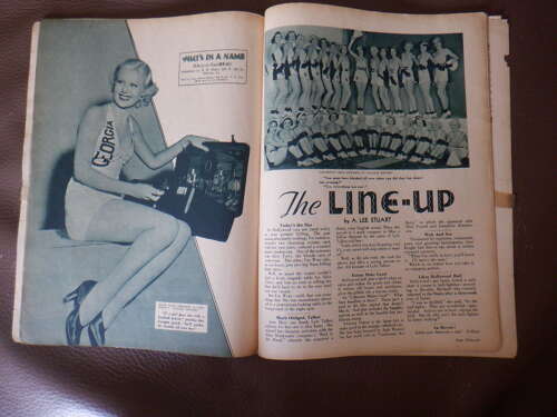 Movie Humor Vol 1 No 9 Feb 1935 Ginger Rogers Carole Lombard George Raft