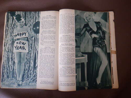 Movie Humor Vol 1 No 9 Feb 1935 Ginger Rogers Carole Lombard George Raft