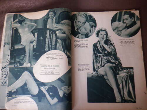 Movie Humor Vol 1 No 9 Feb 1935 Ginger Rogers Carole Lombard George Raft