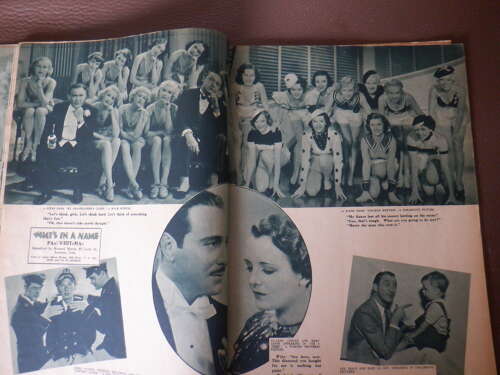 Movie Humor Vol 1 No 9 Feb 1935 Ginger Rogers Carole Lombard George Raft