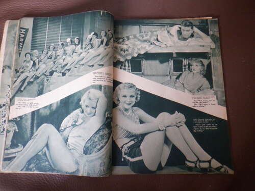 Movie Humor Vol 1 No 9 Feb 1935 Ginger Rogers Carole Lombard George Raft