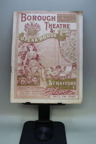 1905 Borough Theatre Stratford Programme The Duchess of Dantzic Evie Greene