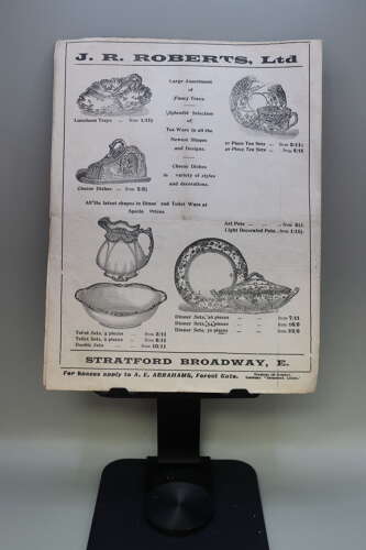 1905 Borough Theatre Stratford Programme The Duchess of Dantzic Evie Greene