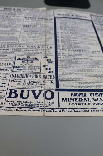 1910 Oxford Music Hall Programme Harry Tate Dan Crawley London Colour Cover