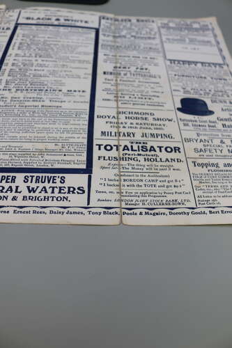 1910 Oxford Music Hall Programme Harry Tate Dan Crawley London Colour Cover